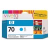 HP 70 130-ml Cyan Ink Cartridge (C9452A)